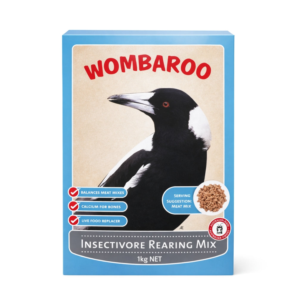 Wombaroo insectivore rearing mix 1kg