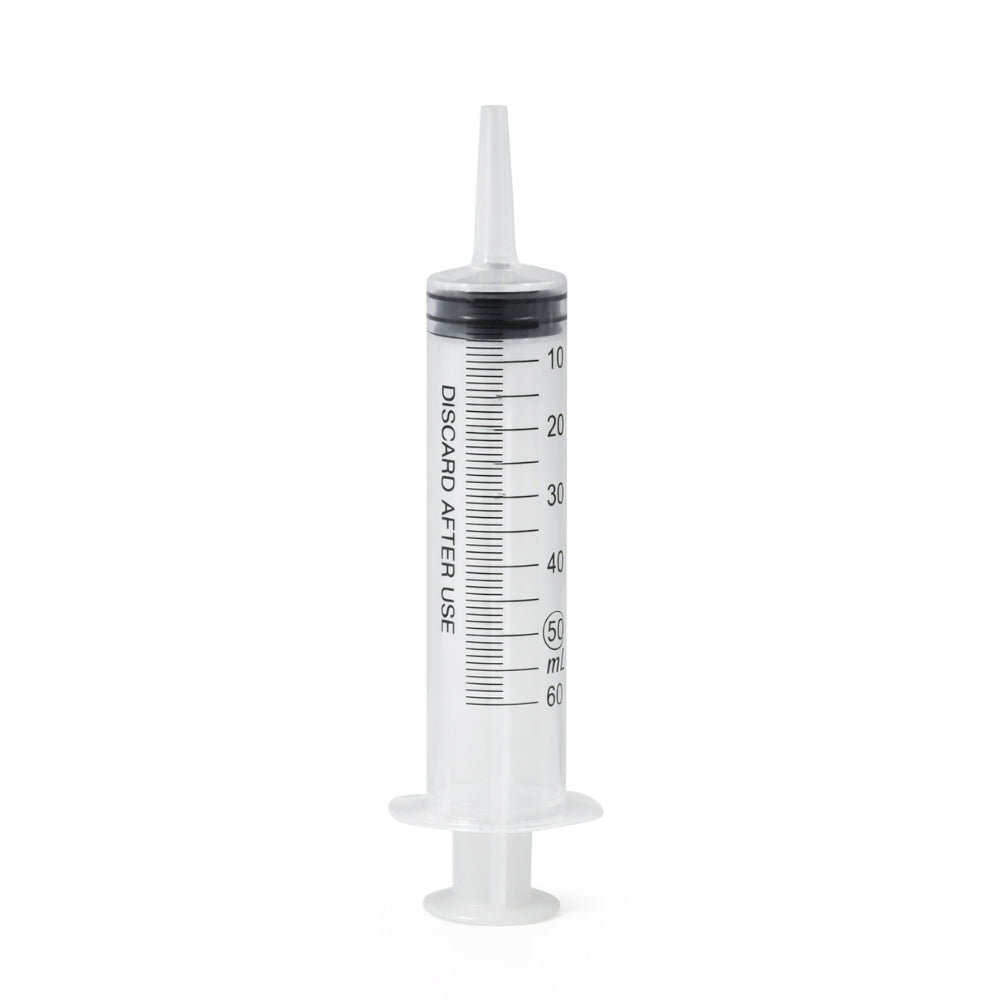 60ml catheter tip syringe for veterinary feeding, hand rearing, and fluid administration