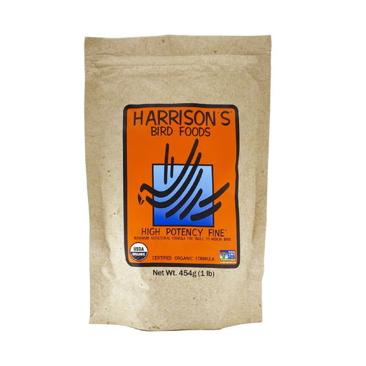 Harrisons lifetime fine, parrot pellets
