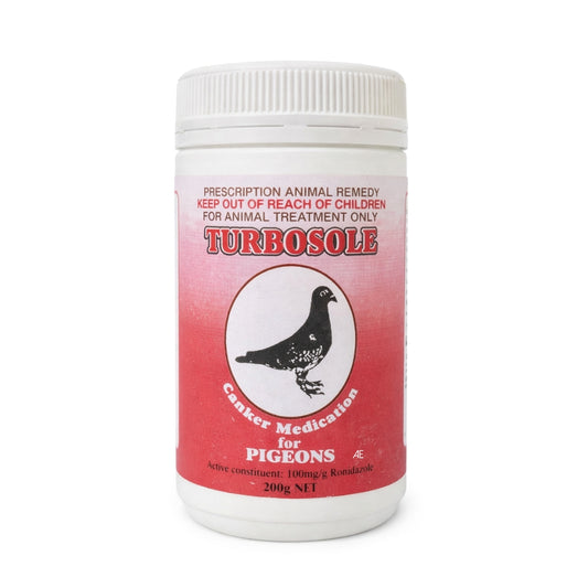 turbosole canker medication pigeons